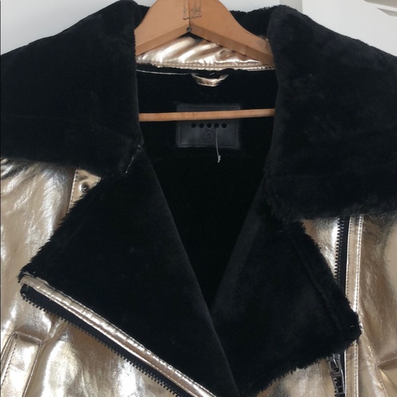 Blank NYC metallic aviator jacket - Picture 2 of 3